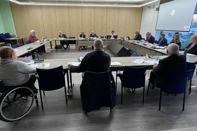 Lincolnshire Police and Crime Panel at their meeting on Thursday, November 30. Photo: Daniel Jaines