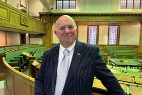 Coun Colin Davie, portfolio holder for economic development, environment, and planning