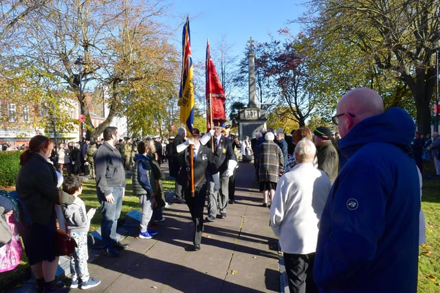 The event was organised by the Boston branch of the Royal British Legion.