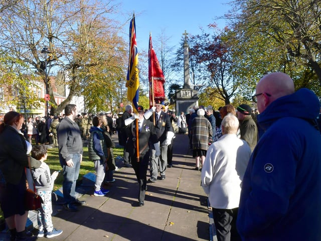 The event was organised by the Boston branch of the Royal British Legion.