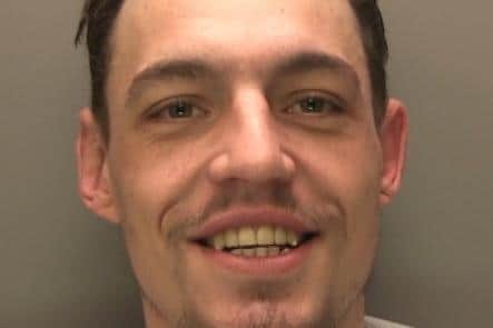 Jordan Tait, from Cleethorpes, who is wanted by the police in connection with multiple offences. (PHOTO BY: Lincolnshire Police)
