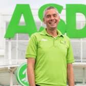 Asda's Stephen Bromby has been shortlisted for a national 'Community Hero Award'.