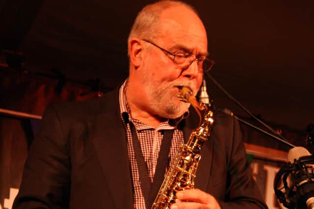 John Maddocks, regarded by many as one of the UK's best traditional jazz clarinet and saxophone players, occasionally plays at Louth Jazz Club.