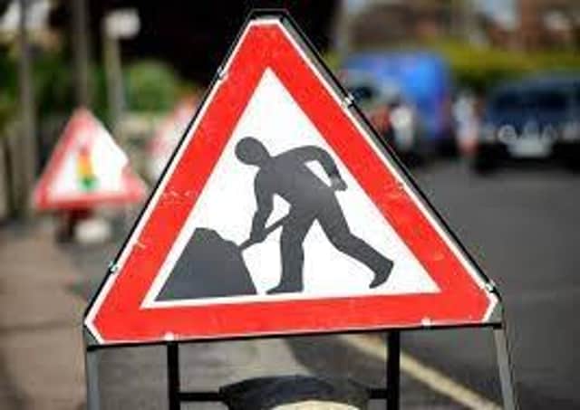 Motorists are being  warned of roadworks at a layby on the A158 near Skegness.