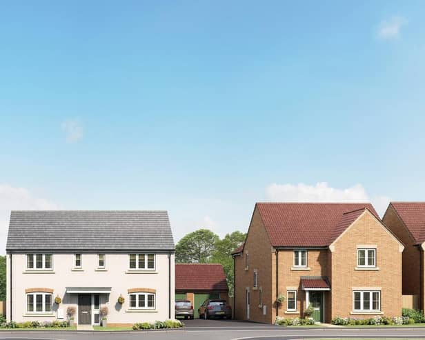 CGI of Street Scene at Tudor Reach. Image: Allison Homes Central
