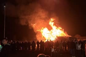 A previous Sleaford Rugby Club bonfire night.