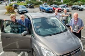 Volunteers at Louth Voluntary Car Service.