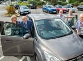 Volunteers at Louth Voluntary Car Service.