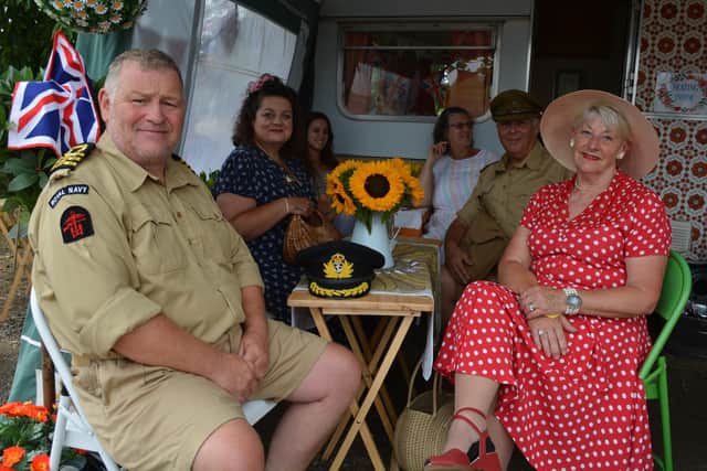 Tea time 1940s style
Photo: Dianne Tuckett