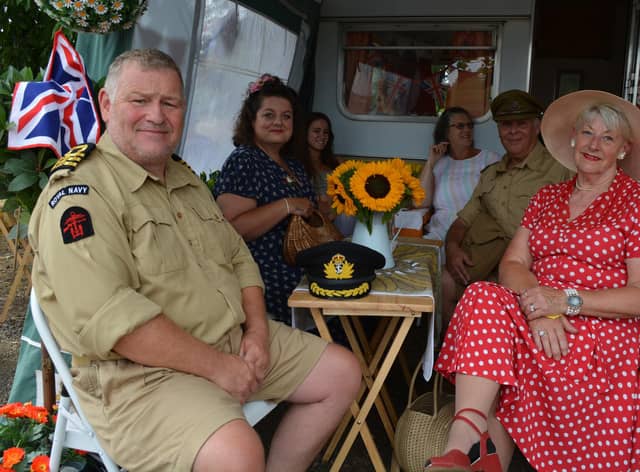 Tea time 1940s style
Photo: Dianne Tuckett