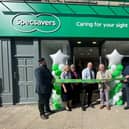 Mayor of Sleaford, Councillor Anthony Brand, officially opens new Specsavers Sleaford store