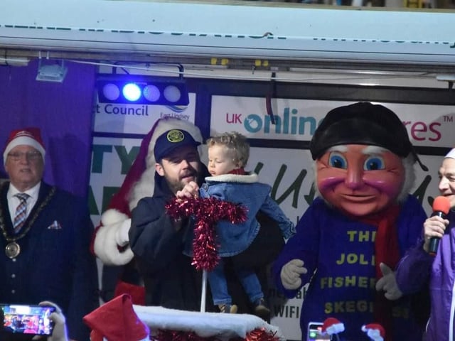 The countdown to the lights switch-on with I'm a Celebrity Get Me Out of Here star Danny Miller..