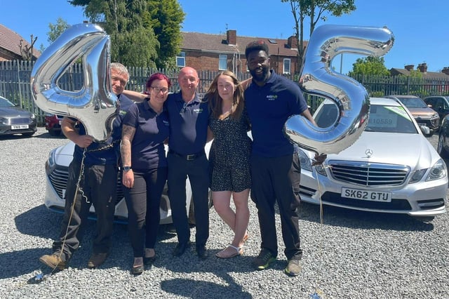 The Autohub team delivered 45 cars in May