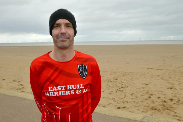 Phil Smith of East Hull Harriers was celebrating his 41st birthday.