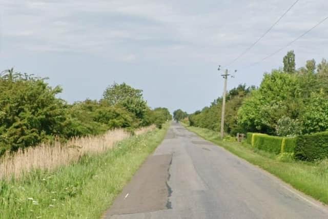 The area in Westville Road, Frithville, approaching where the incident took place. Picture: Google Street View