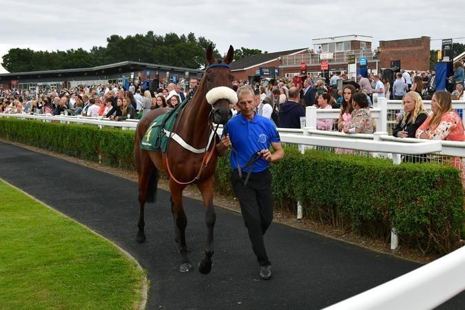 The concert was the finale of a day of racing.