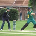 Jack Timby in action for Lincolnshire CCC.