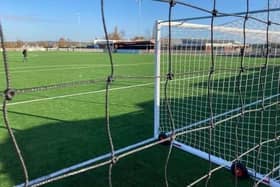 Melton Town FC's 3G pitch was left unplayable.