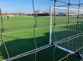 Melton Town FC's 3G pitch was left unplayable.