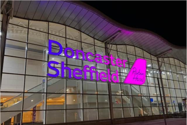 Doncaster Sheffield Airport.