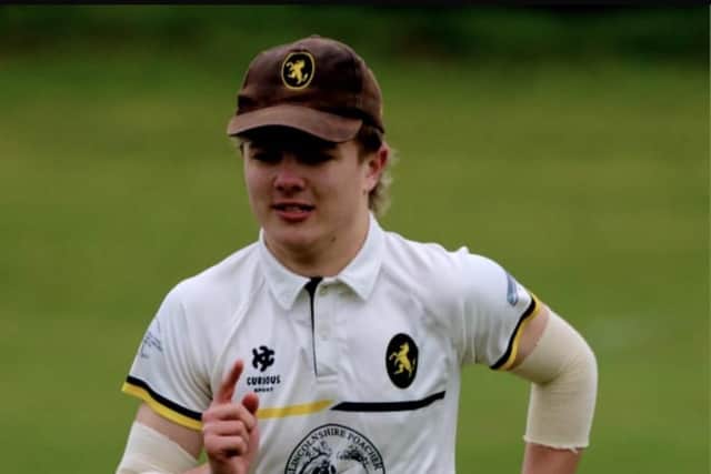 Woodhall Spa's Henry Househam.