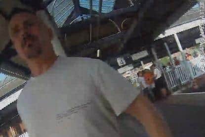 Do you know this man? Police would like to speak to him.