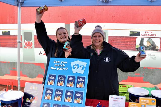 Lincoln City food bank drive.