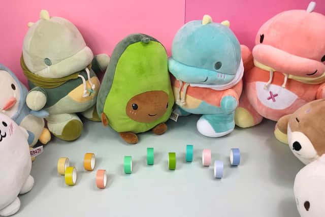 Kenji's plushie collection. Picture: Kenji.