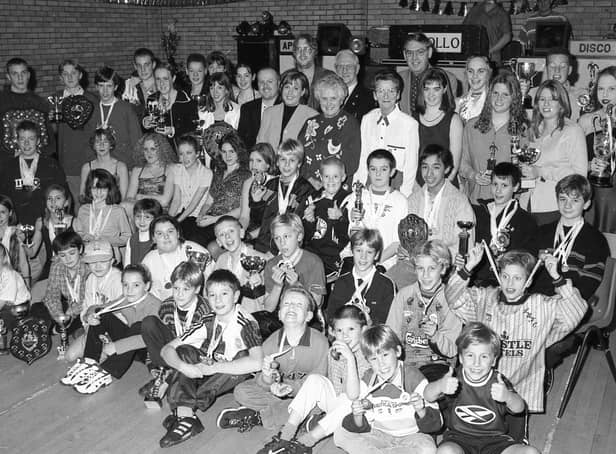 Members of Boston Swimming Club in 1997.