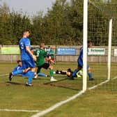 Sleaford score during Saturday's defeat. Photo: Steve W Davies Photography.