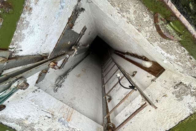 The bunker underground. Photos: SDL Auctions Limited
