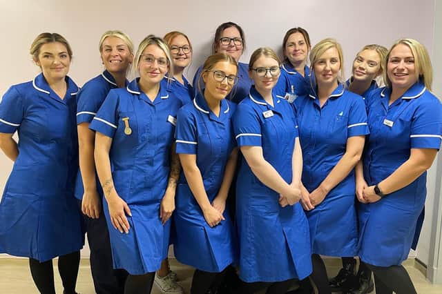 Newly recruited midwives at the United Lincolnshire Hospitals NHS Trust.