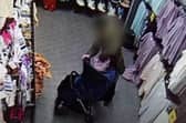  'Brazen' shoplifter hides stolen goods in a pushchair