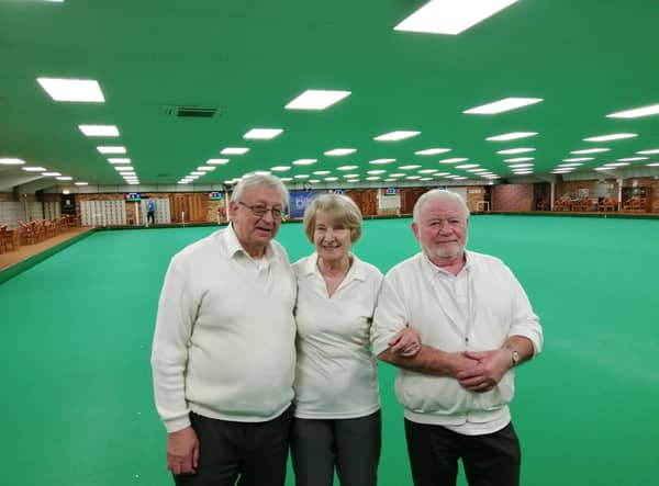 The team of Ken Burr, Jose Isaacs and Peter Isaacs.