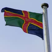 Lincolnshire flag.