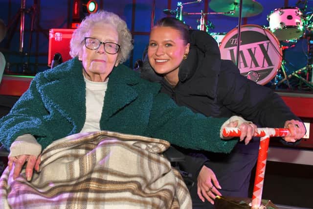 TikTok stars Jess and Norma officially launch Christmas at Marshall’s Yard shopping centre