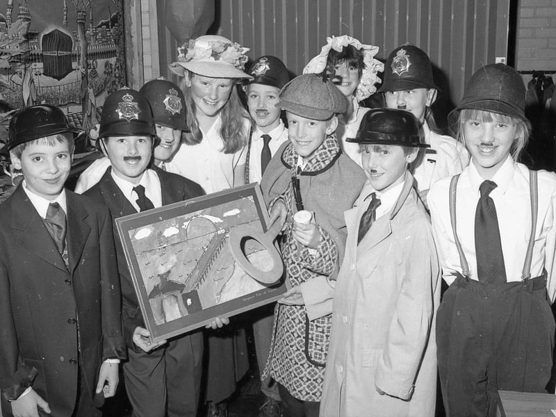 Sherlock Holmes and the Rogues Gallery was the title of the Christmas play at St Thomas' Primary School, in Boston, in 1997.