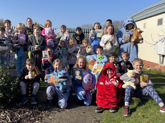 Class 3 at Mrs Mary King's School, Martin.
