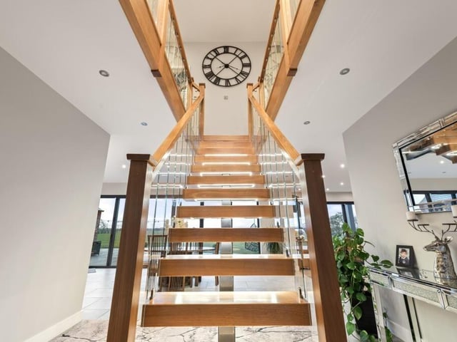Looking upstairs.