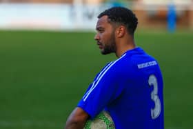 Ryley Thompson has left Boston Town. Photo: Craig Harrison