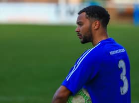 Ryley Thompson has left Boston Town. Photo: Craig Harrison