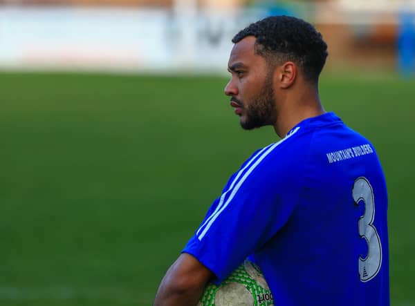 Ryley Thompson has left Boston Town. Photo: Craig Harrison