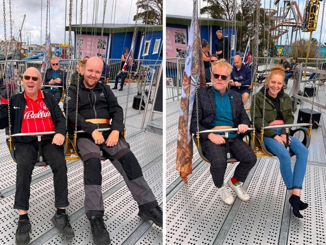 Some snapshots from the special Remembrance event at Skegness Pleasure Beach.