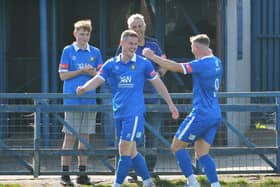 Lewis Butroid - equaliser earned point at icy Basford on Saturday.