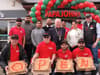 Watch as the Mayor of Sleaford creates his own pizza while officially opening the new Papa Johns franchise in town