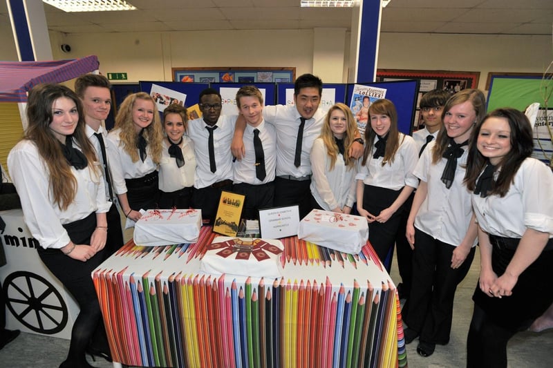 Students at Horncastle's Queen Elizabeth Garmmar School were commended at a Young Enterprise evening 10 years ago for their financial management 10 years ago. Their company, Spectra, created specially designed cardholders.