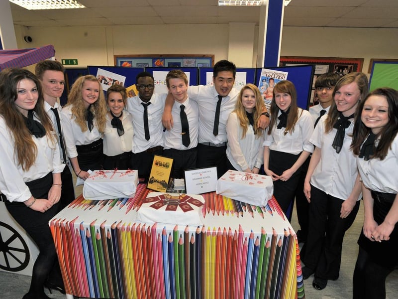 Students at Horncastle's Queen Elizabeth Garmmar School were commended at a Young Enterprise evening 10 years ago for their financial management 10 years ago. Their company, Spectra, created specially designed cardholders.