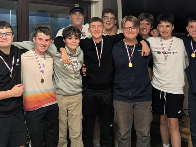 Horncastle CC Under 16 team.