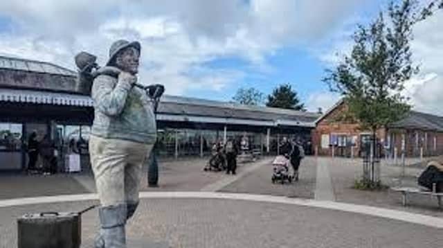 Skegness Railway Station.