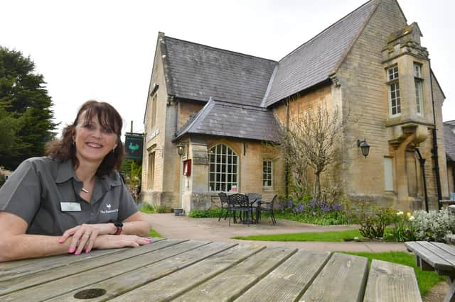 Owner of The Bustard Inn, South Rauceby, Lesley Lonsdale, has been awarded two rosettes by the AA.